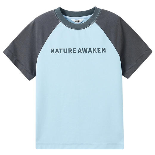 男女童短袖SORONA凉感针织衫夏季新款安奈儿童装EM521061 商品图13