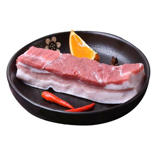 看得见的放心黑猪带皮五花肉块350g 商品图2
