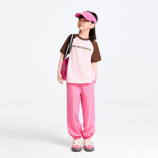 男女童短袖SORONA凉感针织衫夏季新款安奈儿童装EM521061 商品图7