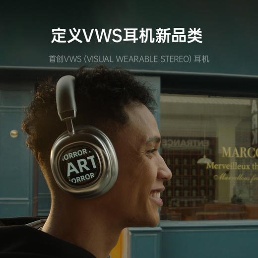 MorrorArt 无线蓝牙显示耳机 X1 头戴式高颜值降噪无线耳机送礼物 商品图1