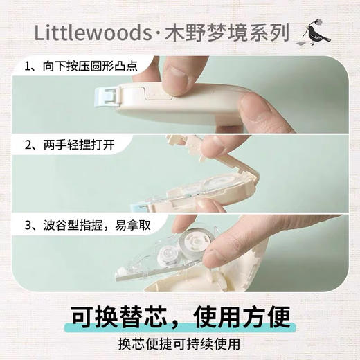 国誉WSG-TWNT3508LB木野梦境修正带 商品图4