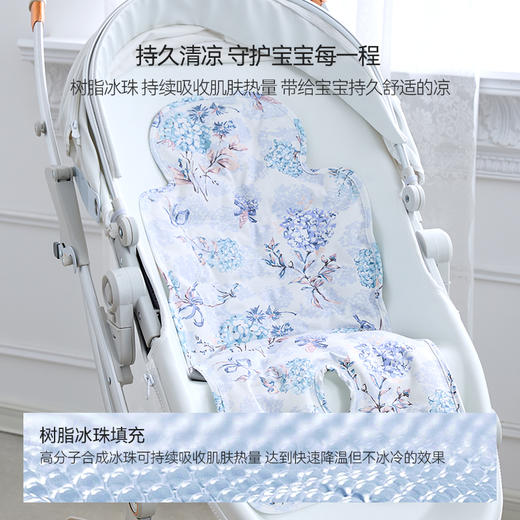 Domiamia婴儿推车冰冰垫宝宝推车凉席婴儿车儿童安全座椅凉感垫子 商品图1