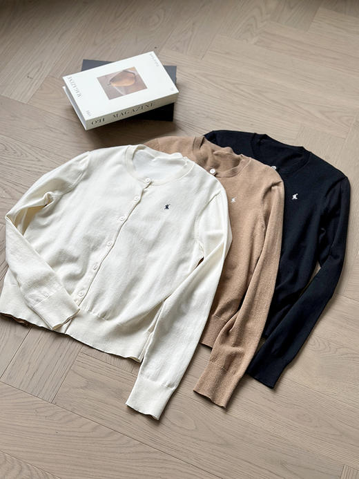 单品包邮现货 THS-特 RL家 RL polo 马球棉质经典小刺绣马球标圆领开衫 4色 BM3175 商品图10