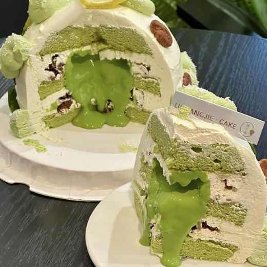【伯牙绝弦】-茉莉碧根果抹茶流心蛋糕 商品图2