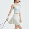 跃牌【瑜堂系列】薄款跑步运动套装女假两件半身裙防走光高腰背心短裙套装JYTB022+JYTQ001 商品缩略图1