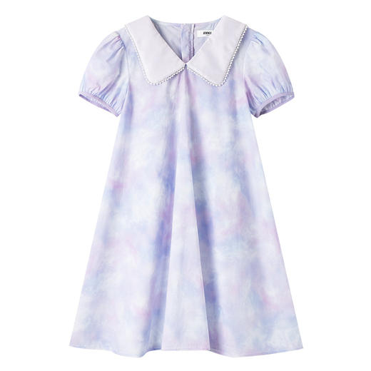 【清新雅致】女童短袖连衣裙夏季新款安奈儿童装EG523103 商品图6