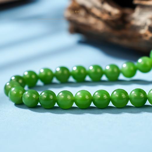 【醇色凝韵·壹】碧玉圆珠项链 商品图2