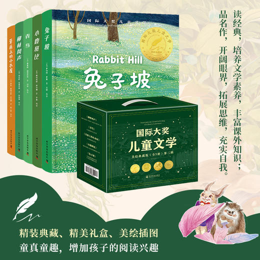 国际获奖儿童文学(全5册)—绿盒 商品图0