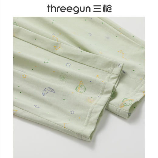 Threegun三枪 水柔棉女士家居长裤-T60022B01 商品图8