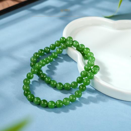 【醇色凝韵·壹】碧玉圆珠项链 商品图0