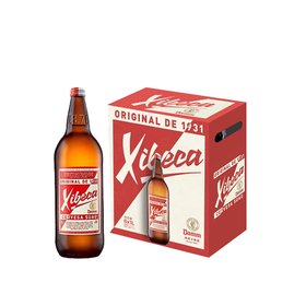 【保质期至2026.02月】西班牙西蓓卡啤酒 4.6%vol 1L*6瓶