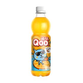 可口可乐酷儿Qoo橙味果汁饮料450ml清爽解渴夏日必备