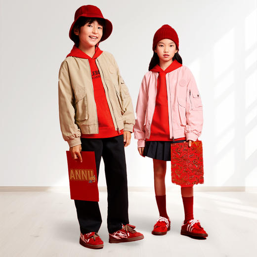 男女童夹克外套春季新款安奈儿童装EM515009 商品图3