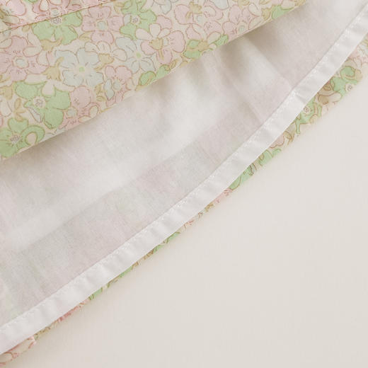 【马克珍妮 芦芙】夏装新款 女童海棠花开纯棉连衣裙230521 商品图4