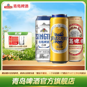 青岛啤酒 精酿组合500ml*12罐/箱