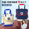 猫太子补习袋小学生手提大容量儿童可双肩书包书袋子补课手拎美术斜挎包初高中生学习专用男女孩轻便文件袋 商品缩略图0