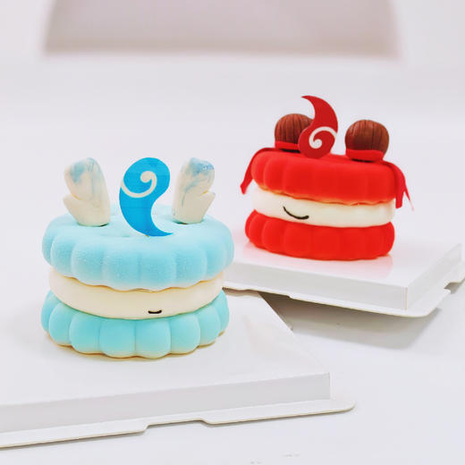 哪吒Emoji圆形蛋糕 商品图8