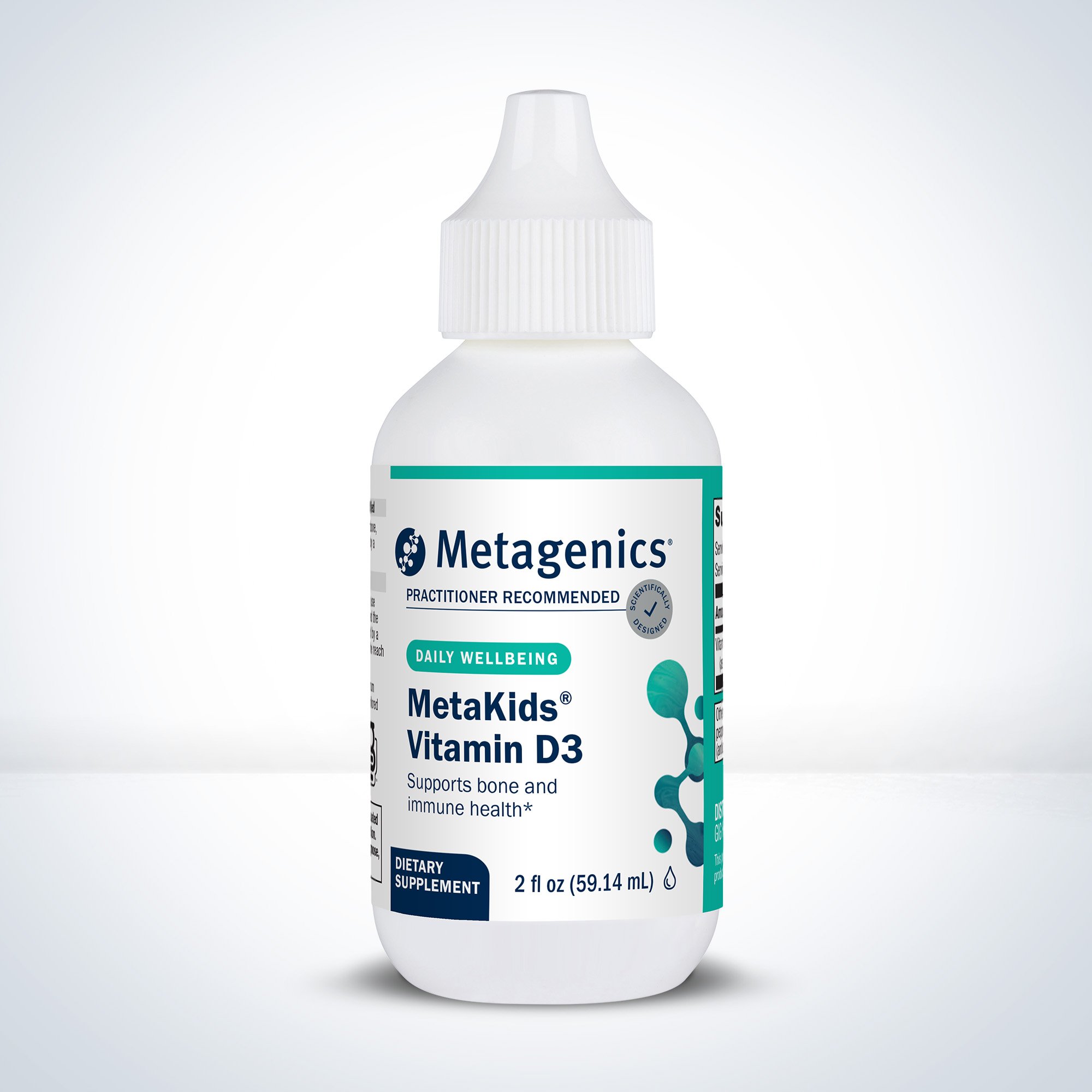 Metagenics MetaKids™  Vitamin D3 59.14ml 原名 MetaKid® D3  Liquid  59.14ML新旧包装随机