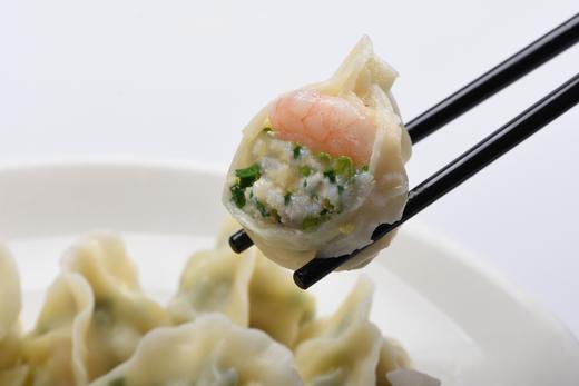 有机猪肉虾仁韭菜水饺260克x4盒（每盒12枚） 商品图3