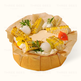 【4英寸】玉米软心巴斯克