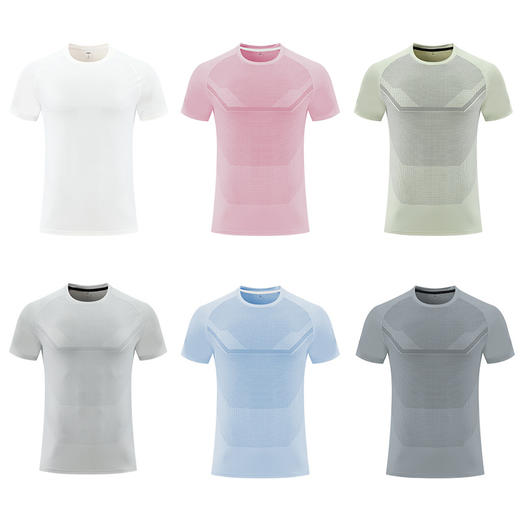 跃牌【PF系列】男士户外运动数码印T恤轻量透气吸湿男子圆领速干短袖61198 商品图3