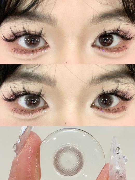 Nomi Toast 半年抛 水光泡泡/少女悸动 （咖棕粉直径14.2最高800度） 商品图2