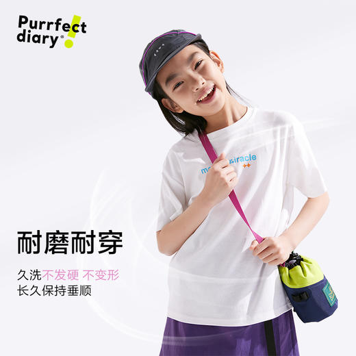 【更透气】【咕噜日记】童装儿童圆领短袖2025男女童印花T恤休闲上衣PXT2502 商品图3