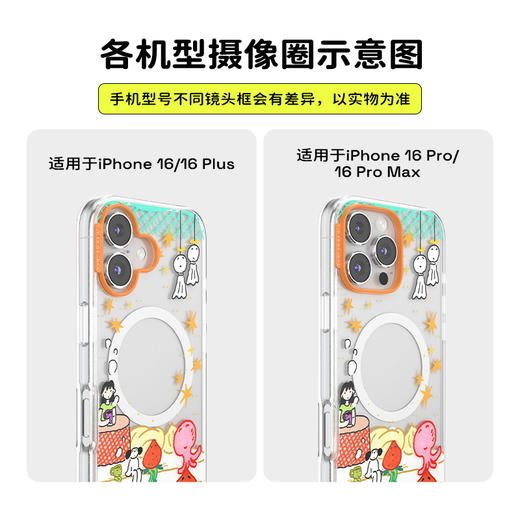 【微微日常】晴天喫茶屋 POPCASE手机壳 MagSafe Popcase磁吸款 透明 卡通 iPhone 16/15/14/13 商品图3
