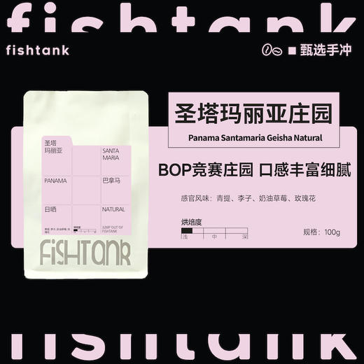 巴拿马 圣塔玛丽亚庄园 瑰夏日晒 商品图0