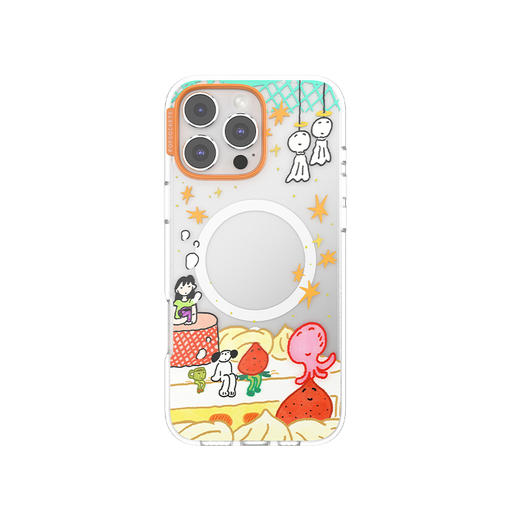 【微微日常】晴天喫茶屋 POPCASE手机壳 MagSafe Popcase磁吸款 透明 卡通 iPhone 16/15/14/13 商品图2