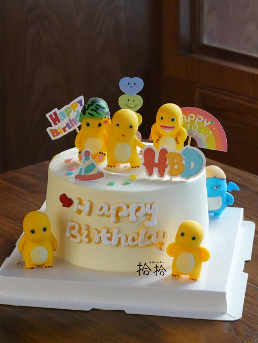 「呆萌·小奶龙」100%动物奶油（附图6寸·提前3小时预订） 商品图1