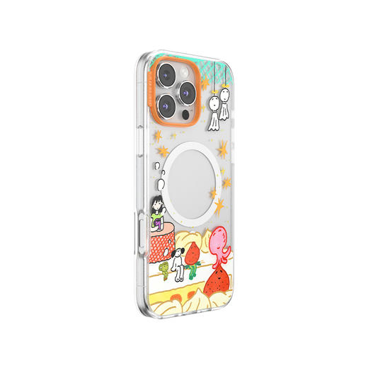 【微微日常】晴天喫茶屋 POPCASE手机壳 MagSafe Popcase磁吸款 透明 卡通 iPhone 16/15/14/13 商品图0