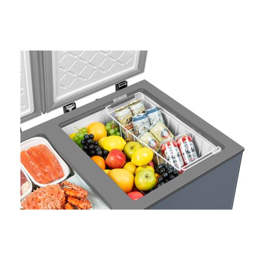 美的（202887） 冷柜 BCD-281DKEM 山雨灰 商品图6