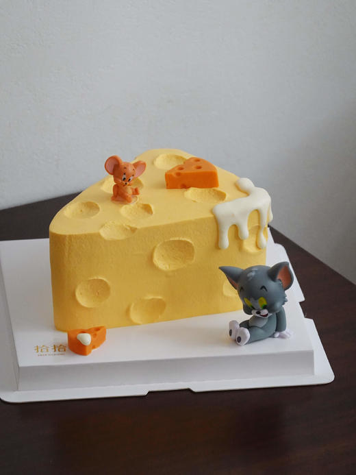 「谁动了我的奶酪？！」Tom&Jerry猫和老鼠·芝士造型·100%动物奶油（提前8小时预订） 商品图1
