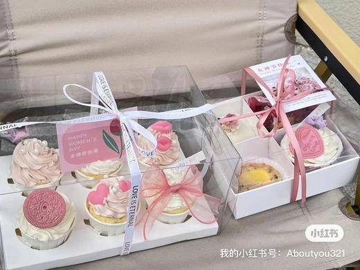 女神节纸杯蛋糕6粒 商品图1