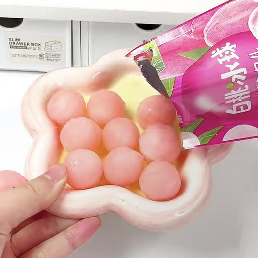 御冰坊 白桃冰球冰块雪糕柠檬味雪碧冰块70g/袋雪糕冰糕批发 商品图0