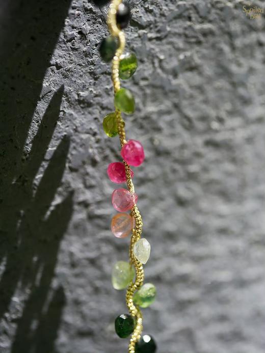 SpoiledBrat Jewelry编织系列  碧玺手链 商品图1