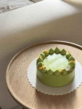 经典 | 柚子抹茶奶油蛋糕