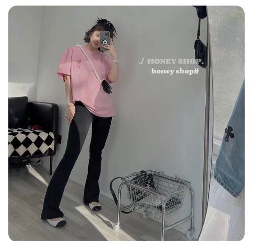 新增口袋款！官网在售💰950！【lu家Groove女士高腰喇叭长裤】标牌齐全❗️出入专柜无压力~王牌Nulu面料！轻盈柔滑，四面弹力！裸感高弹显身材第一名🥇垂感强，透气不闷！3色可选 商品图14