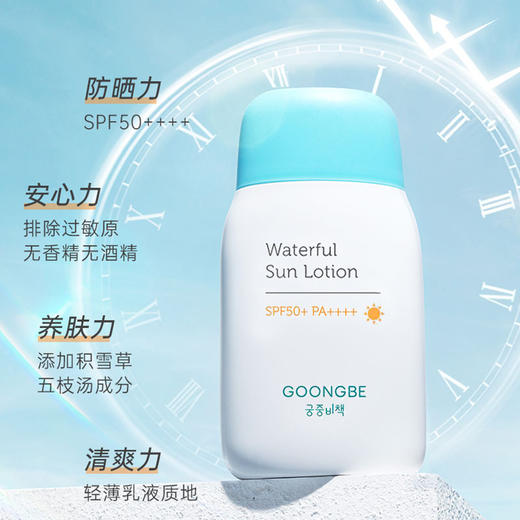 韩国进口宫中秘策防晒霜防晒乳液80gSPF50+ 商品图2