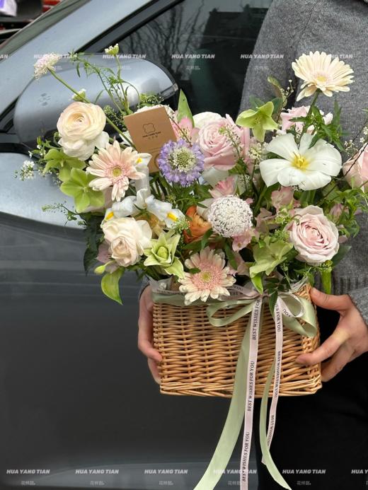 她的浪漫·花篮 商品图0