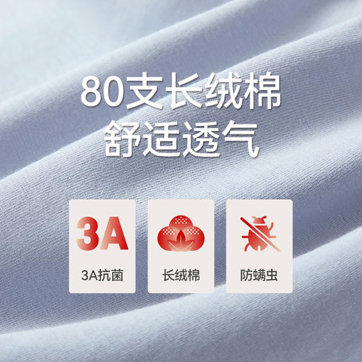 Threegun三枪 80支长绒棉无痕男士平脚裤-T50007B02 商品图11