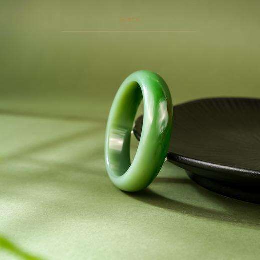 「一口价」【翠澜逐韵】碧玉手镯【带证书·顺丰物流】 商品图1