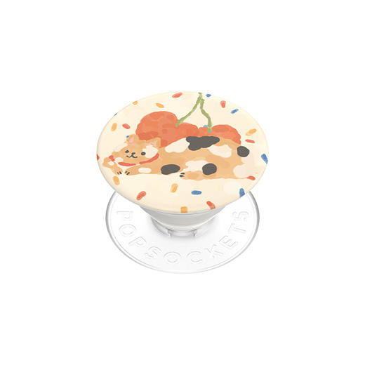 【微微日常】奶油三花猫 POPGRIP泡泡骚手机粘贴式气囊支架 Graphic平面系列 灵感家 萌宠 宠物 商品图0