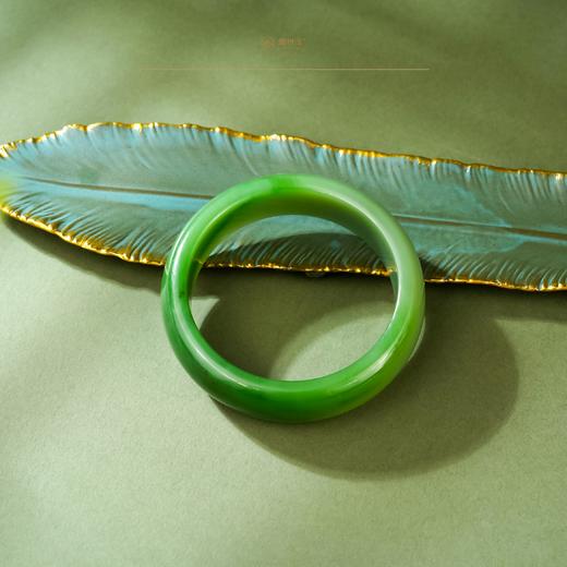 「一口价」【翠澜逐韵】碧玉手镯【带证书·顺丰物流】 商品图4