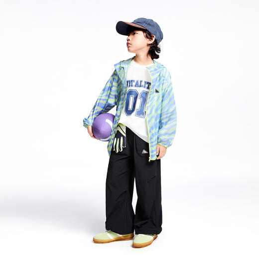 【实体店同款】男女童梭织外套防晒衣夏季新款安奈儿童装AM525651 商品图3