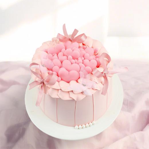 （粉红女神） 女神蛋糕下午茶生日聚会蛋糕（请提前6--8小时下单，18:00后下单最快第二天15:30后可到店取货，具体时间看门店而定。） 商品图0