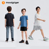 【DR暑假】moodytiger儿童T恤夏装新款男童短袖拼接排汗速干运动上衣32110103 商品缩略图4