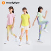 【DR暑假】moodytiger女童T恤25夏新速干透气印花圆领欧若风短袖上衣52210104 商品缩略图4