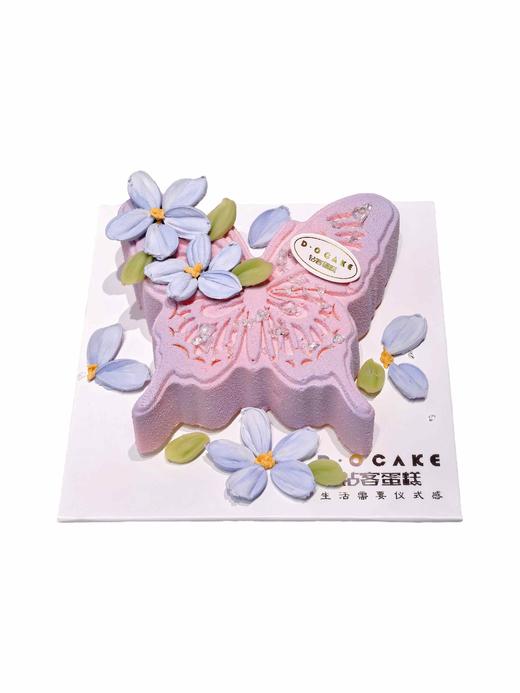 新品“空谷幽兰”香草巧克力慕斯，凤梨果肉夹心慕斯蛋糕收到后请看食用说明卡提前1天预定 商品图0